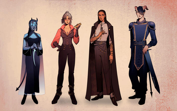 The Cast of Roll For Hotness